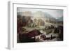 Roman Town at the Foot of the Alps-Octave Penguilly l'Haridon-Framed Giclee Print