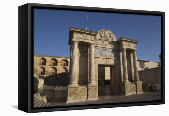 Roman Triumphal Arch, Cordoba, Andalucia, Spain, Europe-Richard Maschmeyer-Framed Stretched Canvas