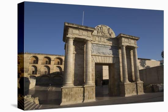 Roman Triumphal Arch, Cordoba, Andalucia, Spain, Europe-Richard Maschmeyer-Stretched Canvas