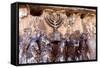 Roman Troops Carrying Away the Menorah from the Temple at Jerusalem-null-Framed Stretched Canvas