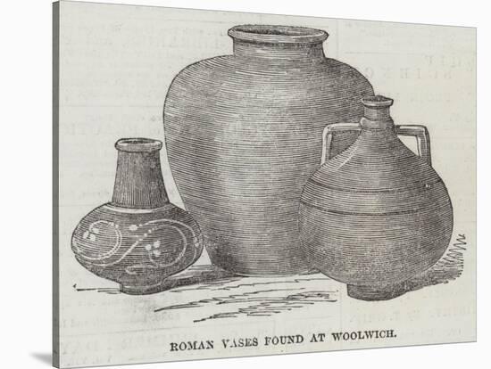 Roman Vases Found at Woolwich-null-Stretched Canvas