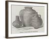 Roman Vases Found at Woolwich-null-Framed Giclee Print