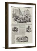 Roman Villa Discovered in Lower Thames-Street-Frederick William Fairholt-Framed Giclee Print