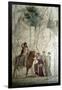 Roman wallpainting of The Rape of Europa, House of Jason, Pompeii, Italy. Artist: Unknown-Unknown-Framed Giclee Print