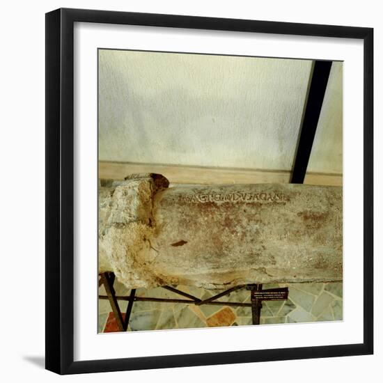 Roman Water Pipe-null-Framed Photographic Print