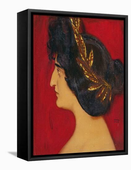 Roman Woman-Franz von Stuck-Framed Stretched Canvas