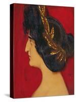 Roman Woman-Franz von Stuck-Stretched Canvas