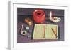 Roman Writing Materials-null-Framed Giclee Print