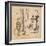 'Roman youth aghast at modern amusements', 1852-John Leech-Framed Giclee Print
