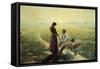 Romance, 1903-Giuseppe Cavalla-Framed Stretched Canvas