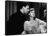 ROMANCE, 1930 directed by CLARENCE BROWN Gavin Gordon / Greta Garbo (b/w photo)-null-Framed Stretched Canvas