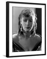 ROMANCE, 1930 directed by CLARENCE BROWN Greta Garbo (b/w photo)-null-Framed Photo