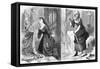 Romance and Reality 1869-null-Framed Stretched Canvas