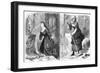 Romance and Reality 1869-null-Framed Art Print