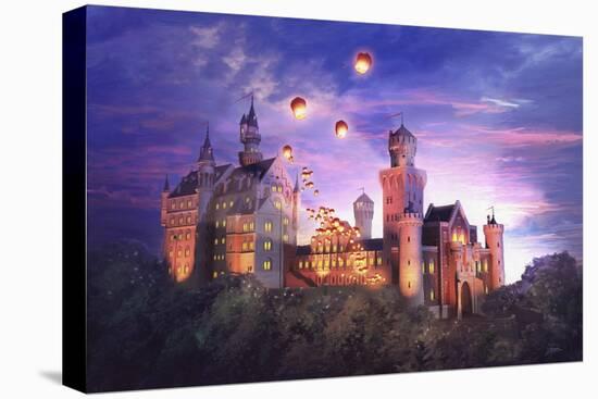 Romance At The Castle-Joel Christopher Payne-Stretched Canvas