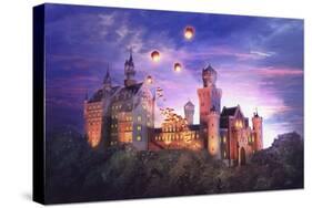 Romance At The Castle-Joel Christopher Payne-Stretched Canvas