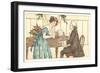 Romance at the Clavier-null-Framed Art Print