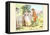 Romance at the Gate-Randolph Caldecott-Framed Stretched Canvas