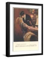 Romance at the Piano-null-Framed Art Print