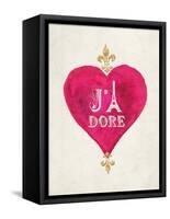 Romance Collection J'Adore-Miyo Amori-Framed Stretched Canvas