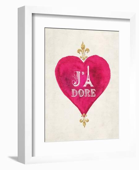 Romance Collection J'Adore-Miyo Amori-Framed Art Print