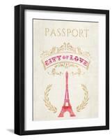 Romance Collection Passport-Miyo Amori-Framed Art Print