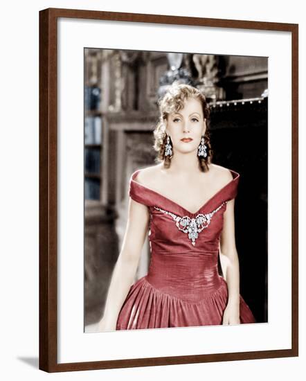 Romance, Greta Garbo, 1930-null-Framed Photo