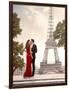 Romance in Paris I-John Silver-Framed Art Print