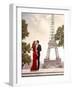 Romance in Paris I-John Silver-Framed Art Print