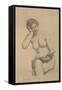 Romance - Nude Study-Kenyon Cox-Framed Stretched Canvas