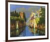 Romance of Venice-Lucio Sollazzi-Framed Giclee Print