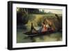 Romance on the Ticino, 1859-Federico Rossano-Framed Giclee Print