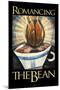 Romancing the Bean Poster-Tim Nyberg-Mounted Giclee Print