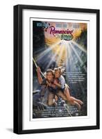 ROMANCING THE STONE [1984], directed by ROBERT ZEMECKIS.-null-Framed Giclee Print