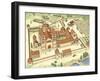 Romanesque Abbey, Model-Fernando Aznar Cenamor-Framed Giclee Print