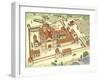 Romanesque Abbey, Model-Fernando Aznar Cenamor-Framed Giclee Print