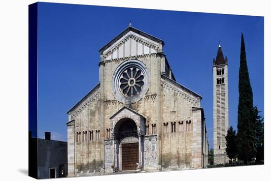 Romanesque Basilica of St. Zeno-null-Stretched Canvas