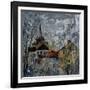 Romanesque Church In Celles Belgium-Pol Ledent-Framed Art Print