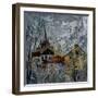 Romanesque Church In Celles Belgium-Pol Ledent-Framed Art Print