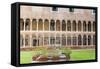 Romanesque Cloister-Nico-Framed Stretched Canvas