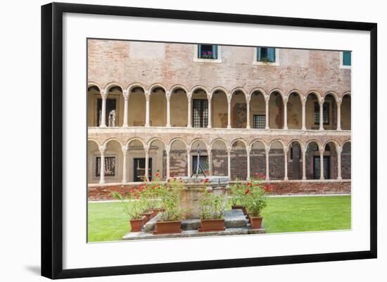 Romanesque Cloister-Nico-Framed Photographic Print