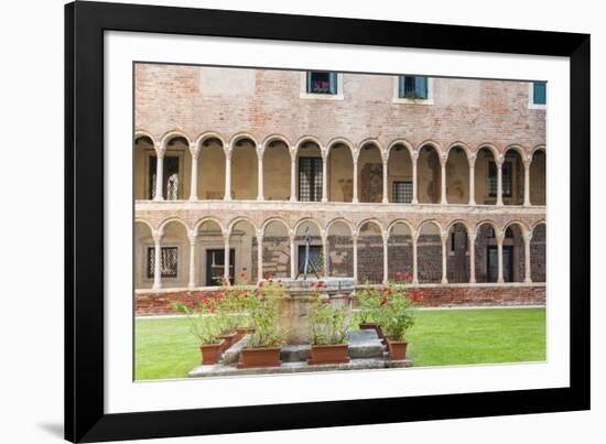 Romanesque Cloister-Nico-Framed Photographic Print