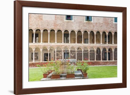 Romanesque Cloister-Nico-Framed Photographic Print