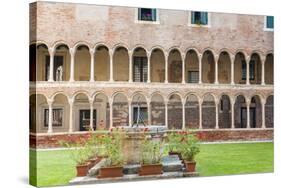 Romanesque Cloister-Nico-Stretched Canvas