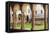Romanesque Cloister-Nico-Framed Stretched Canvas