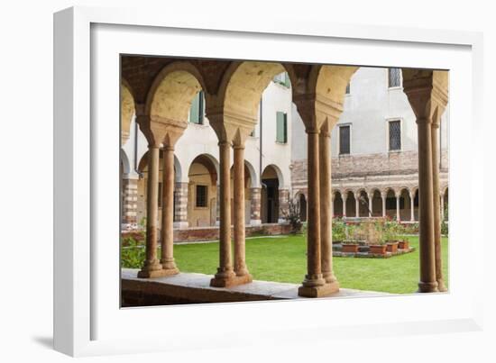 Romanesque Cloister-Nico-Framed Photographic Print