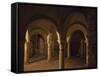 Romanesque Crypt in Brescia Cathedral, Brescia, Italy-null-Framed Stretched Canvas