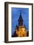 Romania, Banat Region, Timisoara, Metropolitan Cathedral, Dusk-Walter Bibikow-Framed Photographic Print