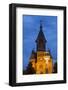 Romania, Banat Region, Timisoara, Metropolitan Cathedral, Dusk-Walter Bibikow-Framed Photographic Print