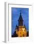 Romania, Banat Region, Timisoara, Metropolitan Cathedral, Dusk-Walter Bibikow-Framed Photographic Print